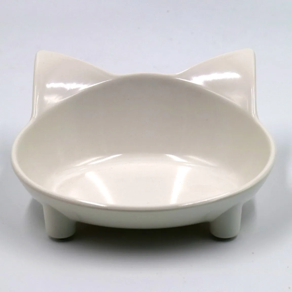Pet Bowl Melamine Non Slip Cute Cat Color Bowls - Food Bowls Pet