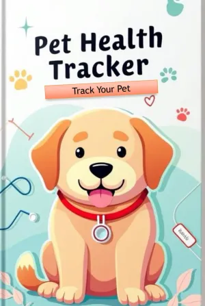 Pet Health Tracker Log Book  All-in-One Wellness Record for Up to 10 Pets: Keep Track of Your Pets Medical Records, Appointments, Diet, Grooming & More  Perfect for Responsible Pet Owners Hardcover  May 12, 2025
