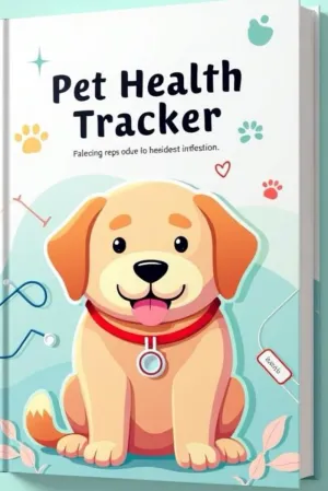 Pet Health Tracker Log Book  All-in-One Wellness Record for Up to 10 Pets: Keep Track of Your Pets Medical Records, Appointments, Diet, Grooming & More  Perfect for Responsible Pet Owners Paperback  May 12, 2025