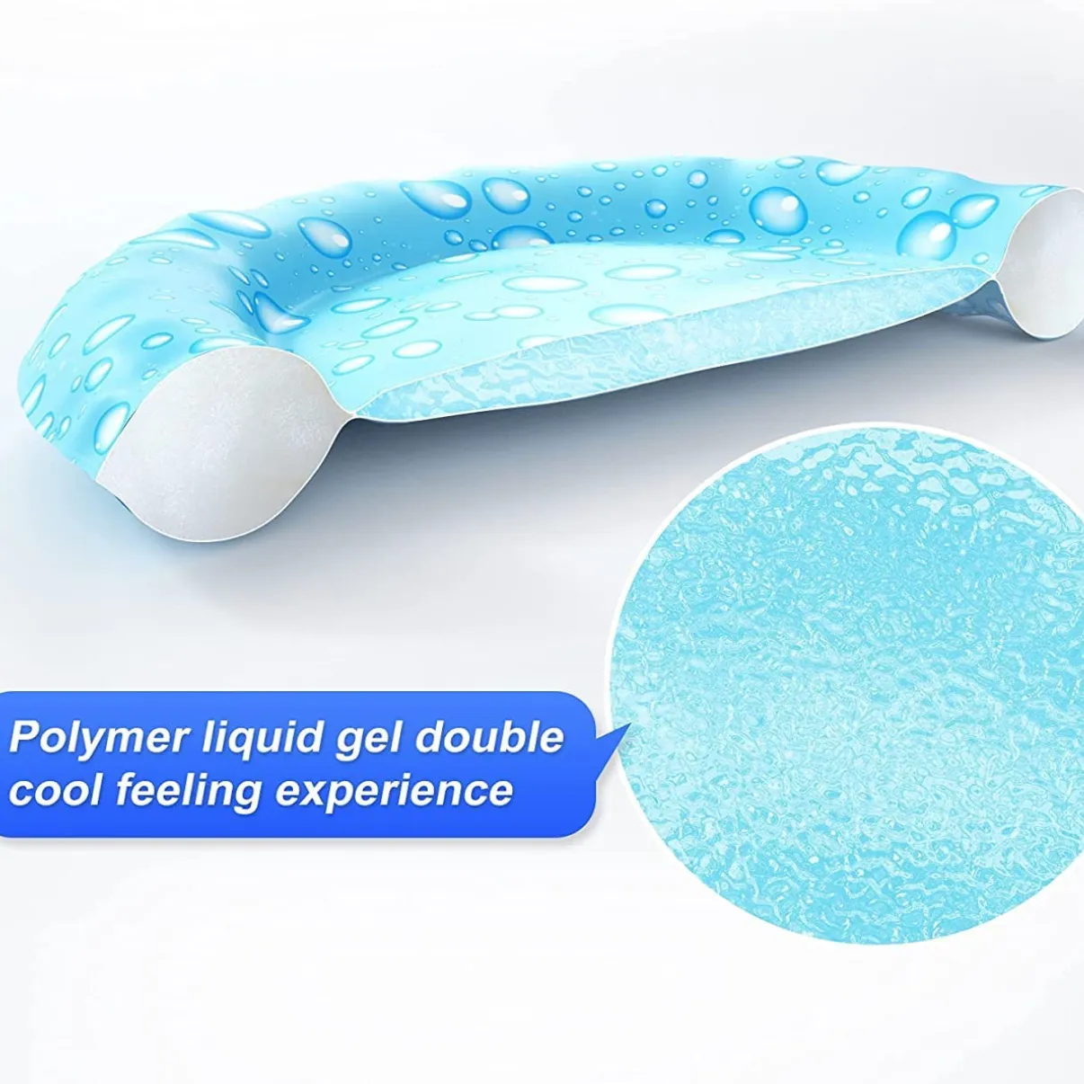 Pet Self Cooling Round Bed
