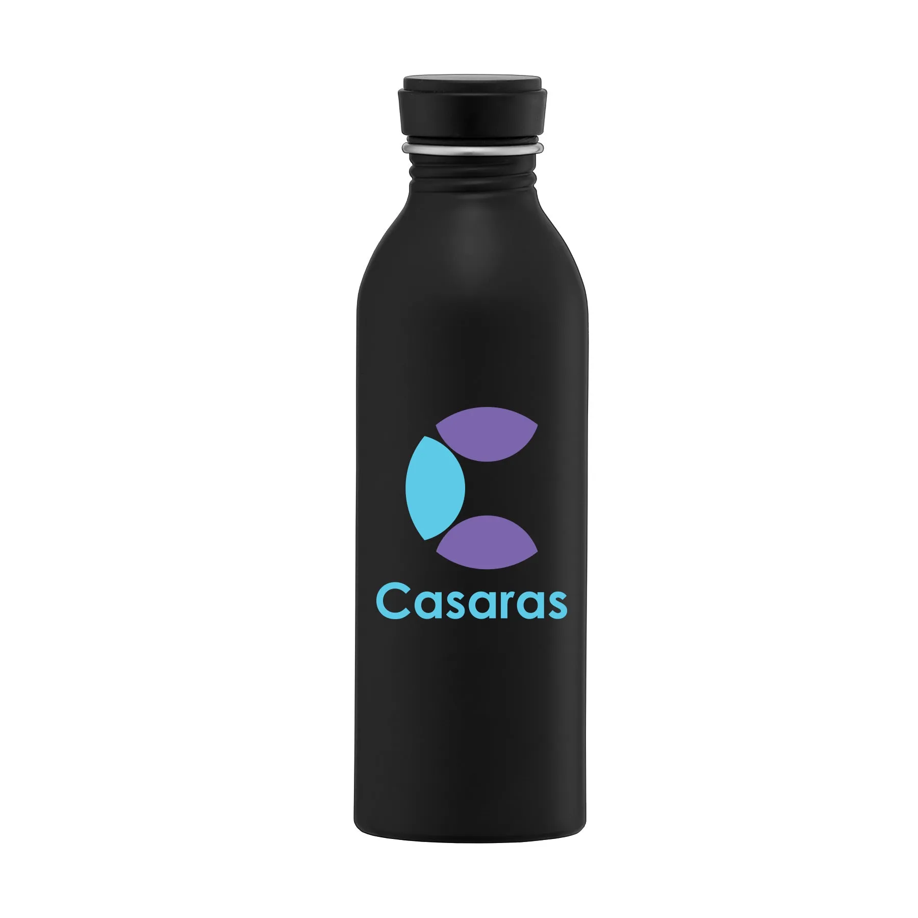 Promotional Rio 17 oz. Single Wall Aluminum Water Bottle Printed in Full Color