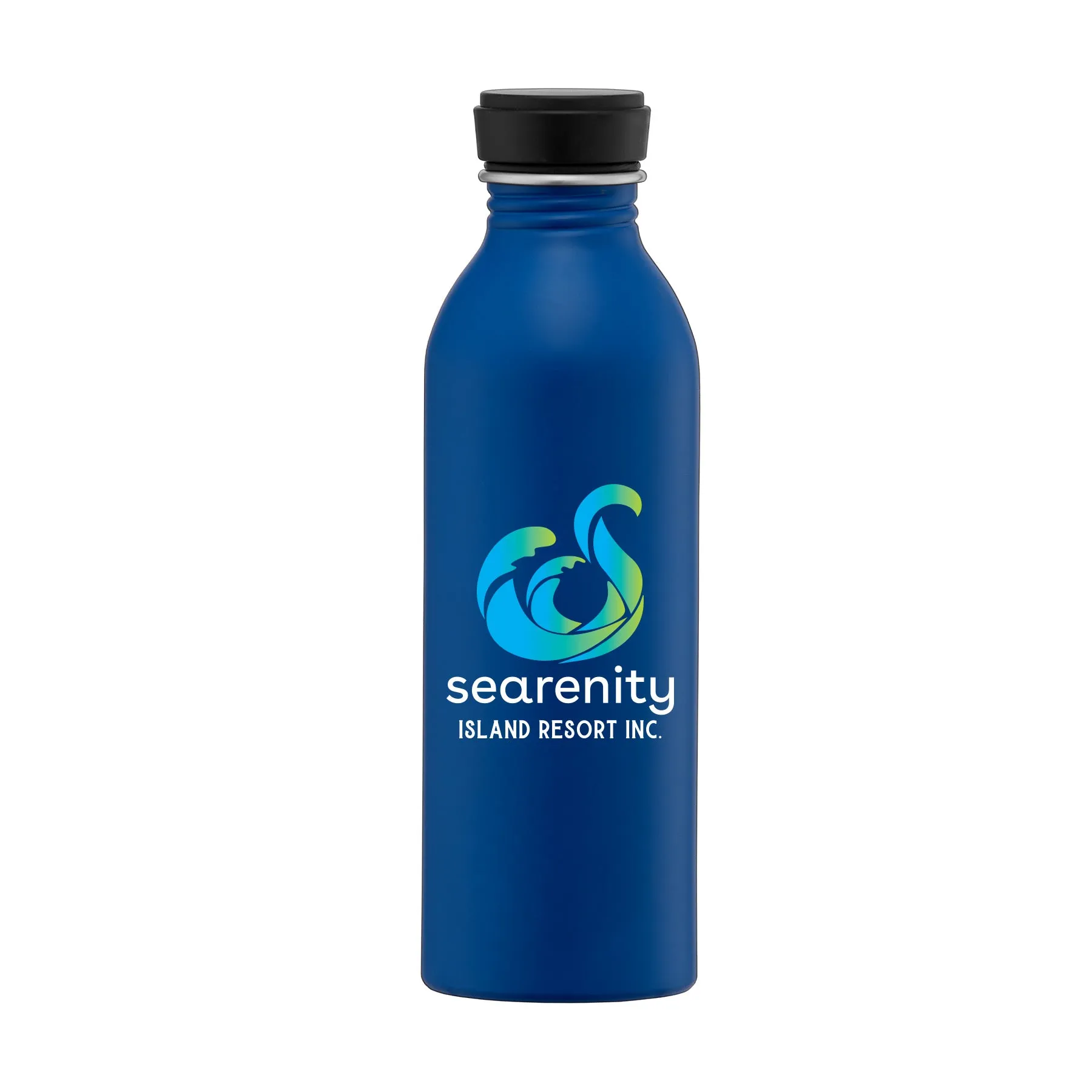 Promotional Rio 17 oz. Single Wall Aluminum Water Bottle Printed in Full Color