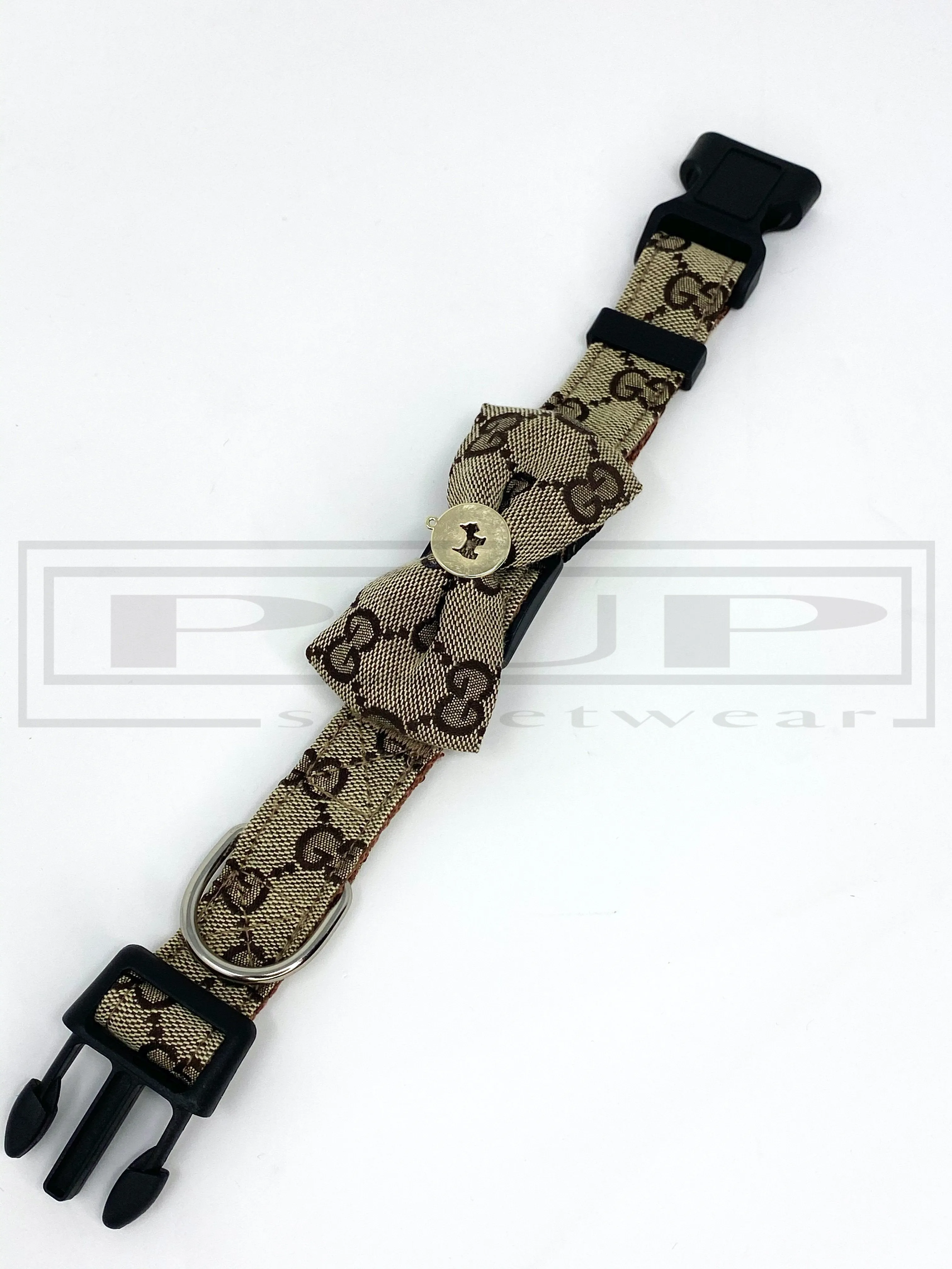 Pucci Bowtie Collar and Leash
