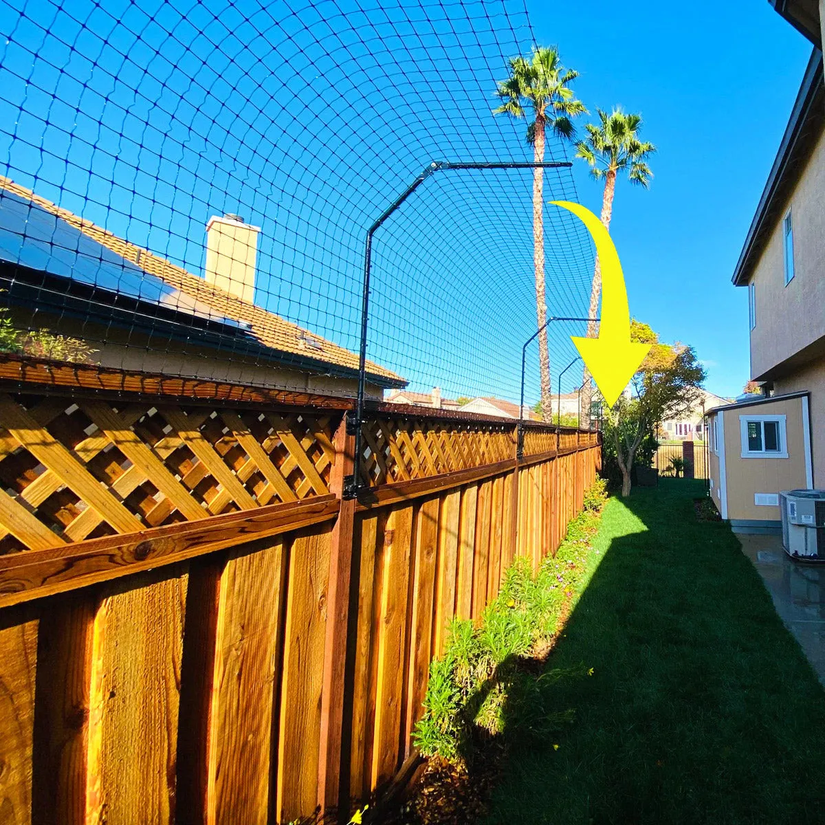 Purrfect Fence Existing Fence Conversion System for Shorter Fences Kit - 100 ft