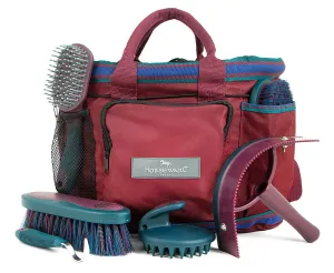 Rambo Grooming Kit, Burgundy