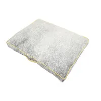 Resploot Mattress - Rectangular - Grey Smoke - 100 x 70 x 10 cm (39 x 28 x 4 in)