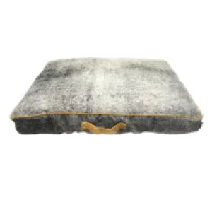 Resploot Mattress - Rectangular - Grey Smoke - 100 x 70 x 10 cm (39 x 28 x 4 in)