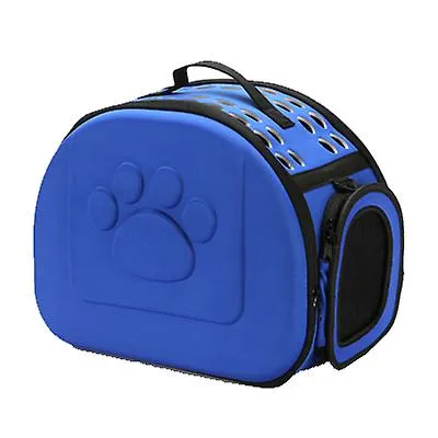 S 36*23*20cm royal blue Outdoor portable foldable pet cat bag AZ13011