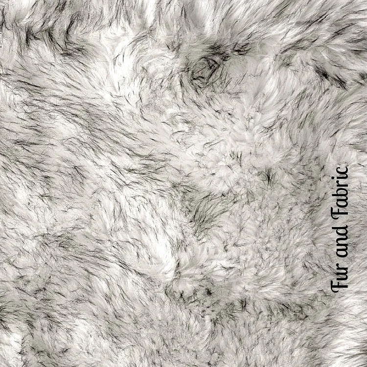 Shaggy, Soft, Padded, Brown Tip, Arctic Fox, Faux Fur, DogNapper, Dog Bed - Cat Mat - Padded Plush Shag Fur, Handmade, Fur Accents USA