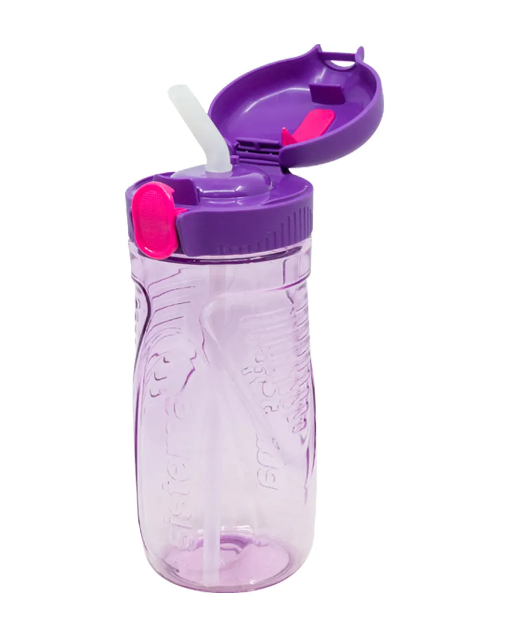 Sistema 520ML Tritan Quick Flip Bottle Purple