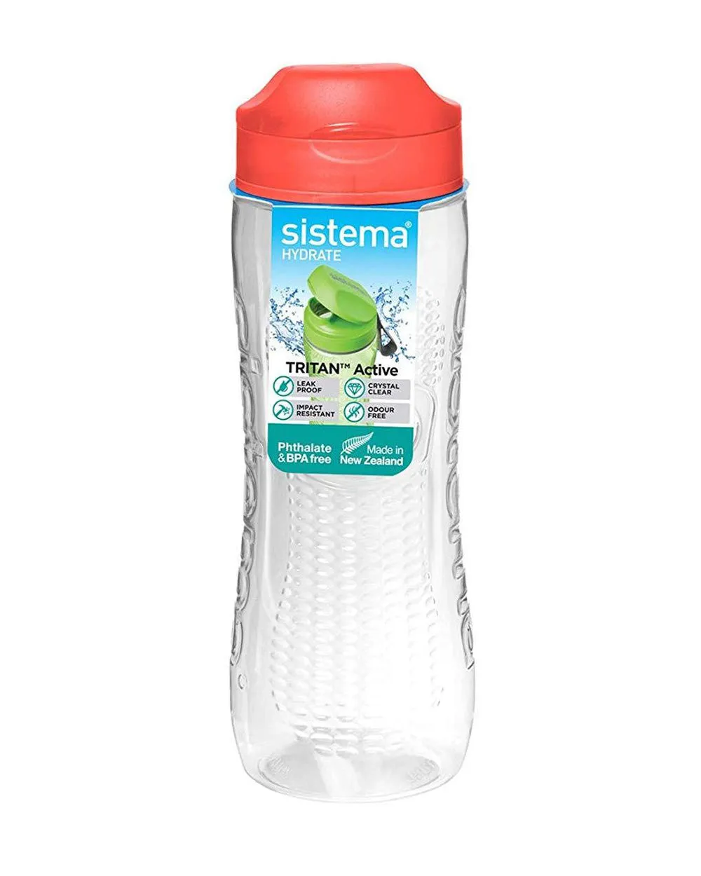 Sistema Tritan Active Water Bottle 800ML Orange