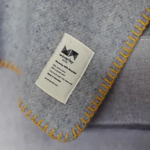 Small Recycled Pet Blanket in Gold