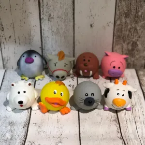 Squeaky Latex Animal Toy Dog Balls