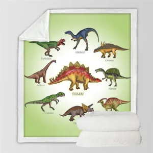 Super Soft Dinosaur Blankets