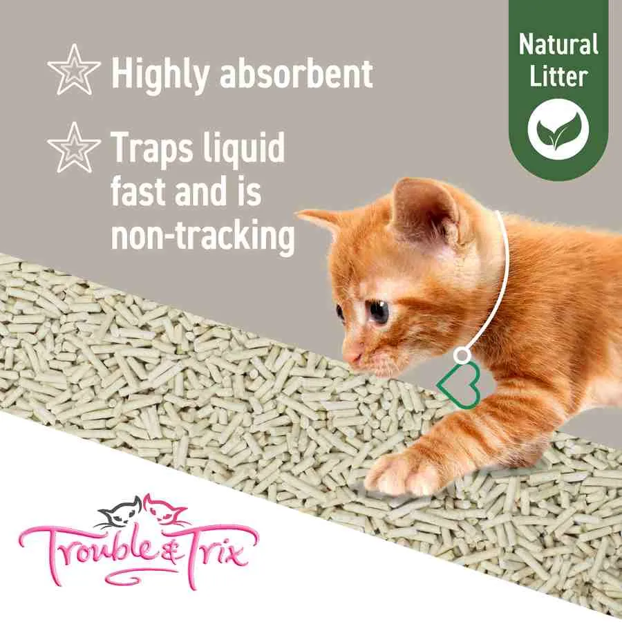 Trouble and Trix Cat Litter Natural 10 Litre