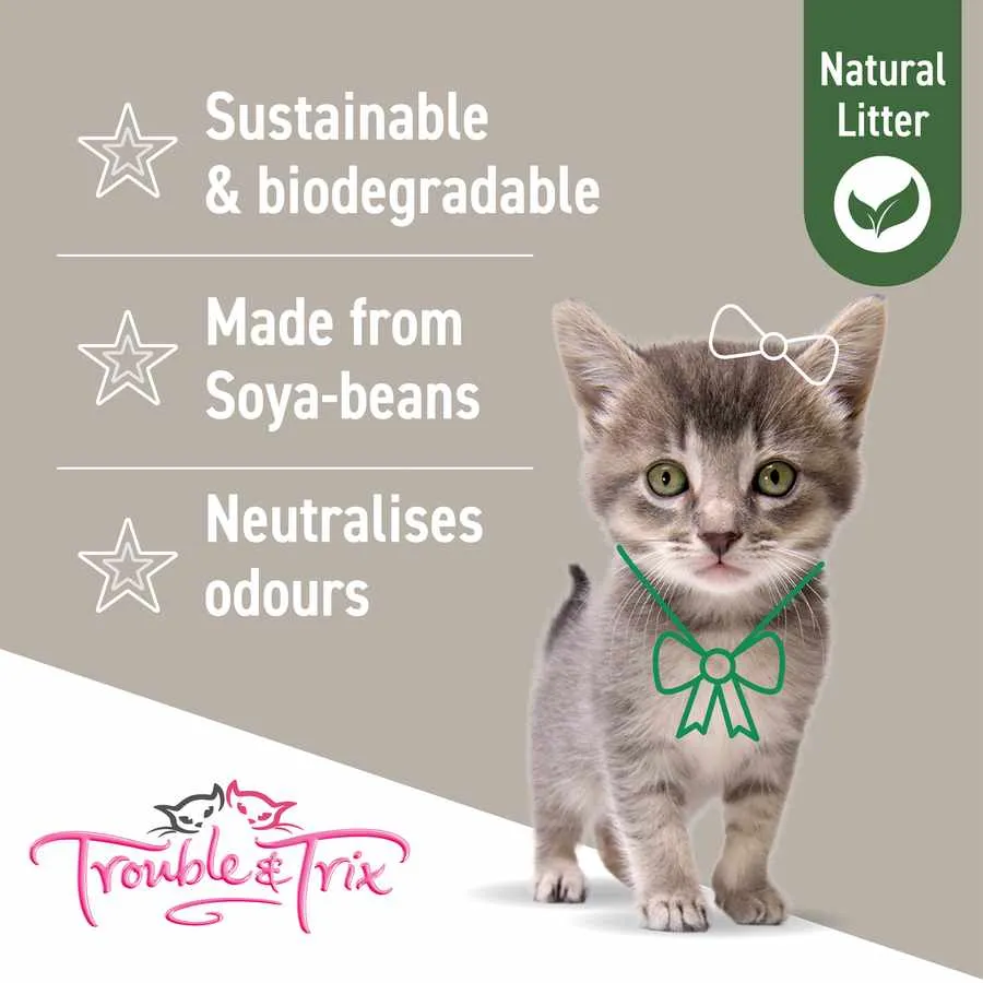 Trouble and Trix Cat Litter Natural 10 Litre