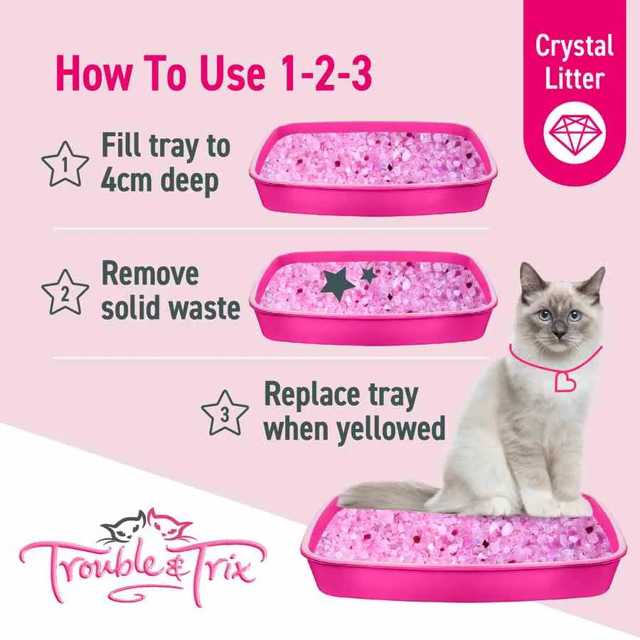 Trouble and Trix Litter Anti Bacterial Crystal