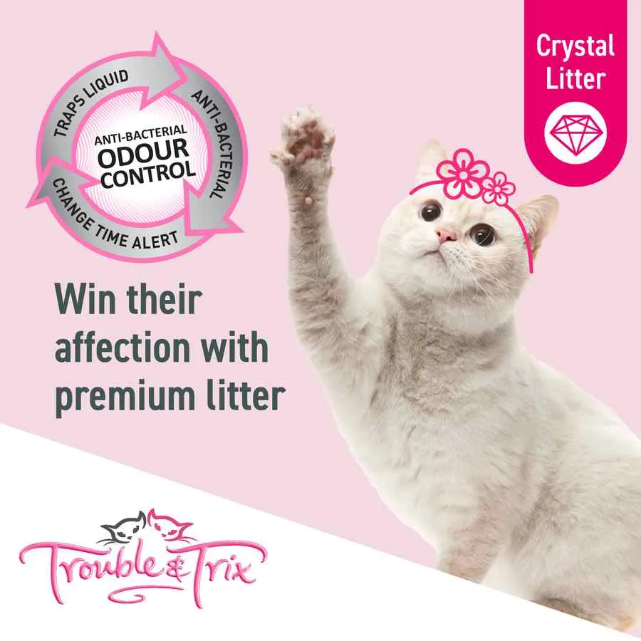 Trouble and Trix Litter Anti Bacterial Crystal