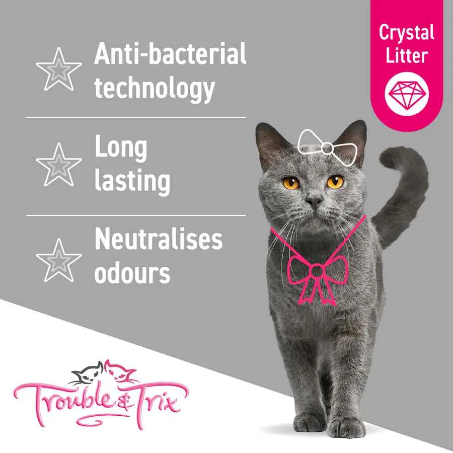Trouble and Trix Litter Anti Bacterial Crystal