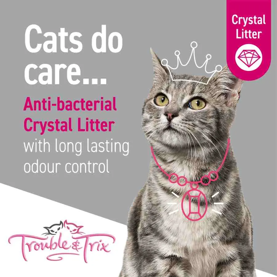 Trouble and Trix Litter Anti Bacterial Crystal