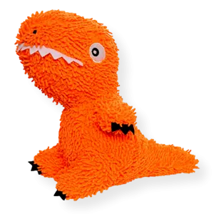 Tuffy Mighty Microfibre Ball T-Rex Dog Toy Medium 25cm