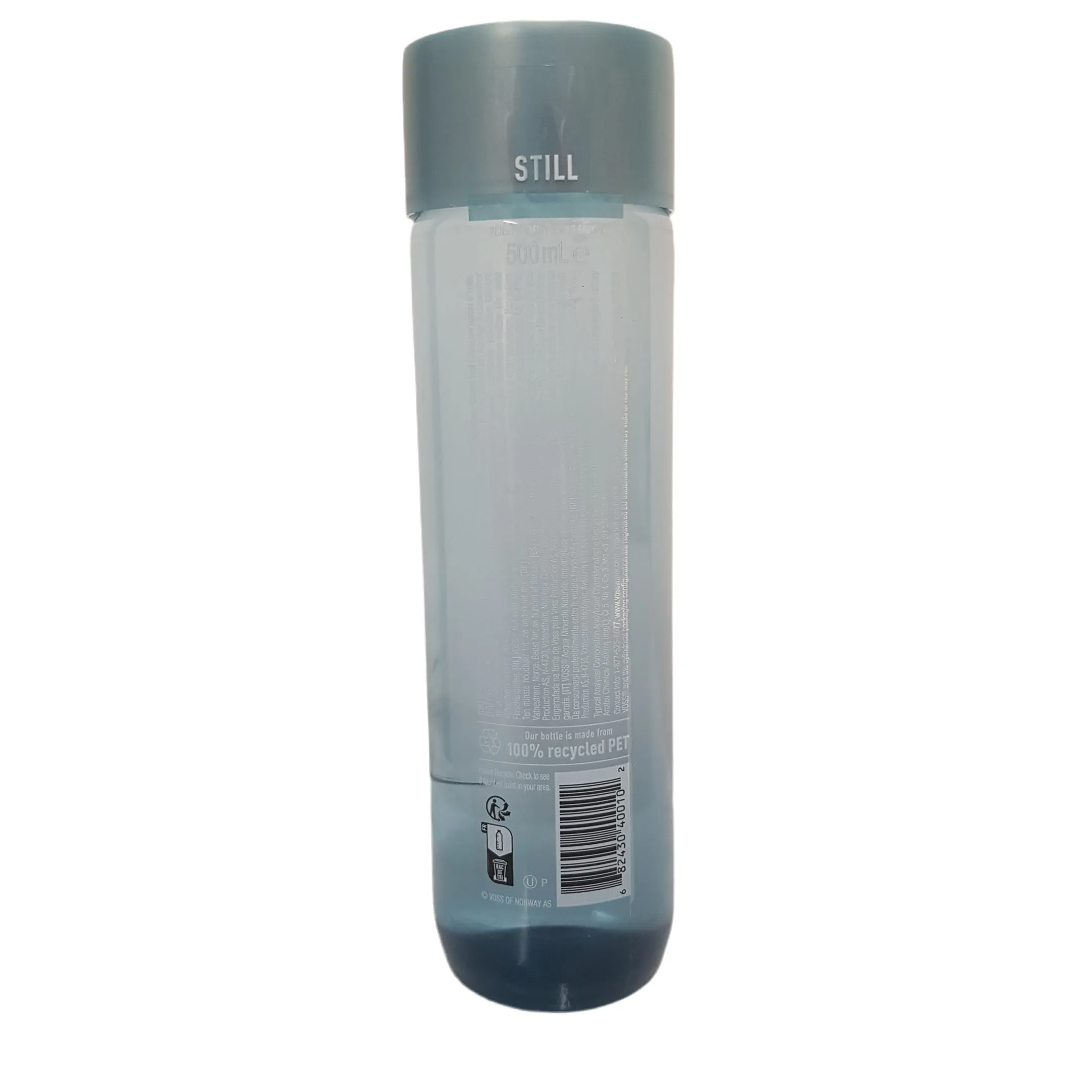 VOSS Still water 24×500ml PET Bottles