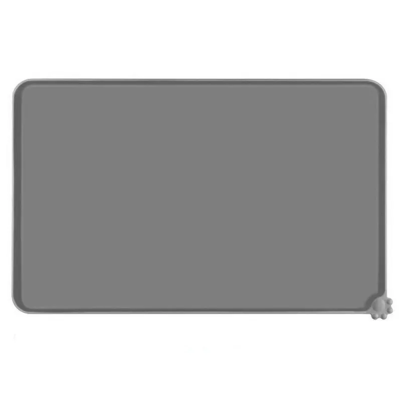 Waterproof Silicone Pet Mat for Feeding Bowls and Water Fountains