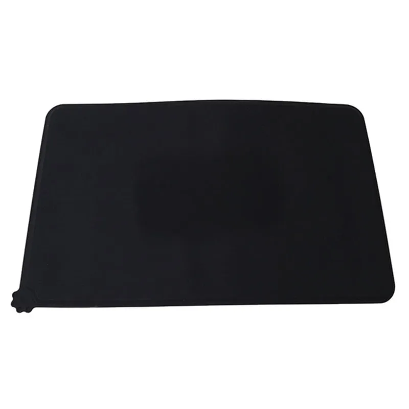 Waterproof Silicone Pet Mat for Feeding Bowls and Water Fountains