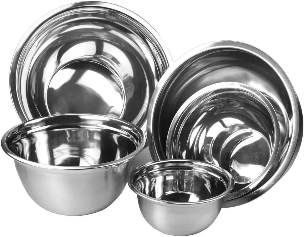YBM Home Deep Professional Quality Stainless Steel Mixing Bowl For Serving Mixing Cooking Baking ( 5 Quart )