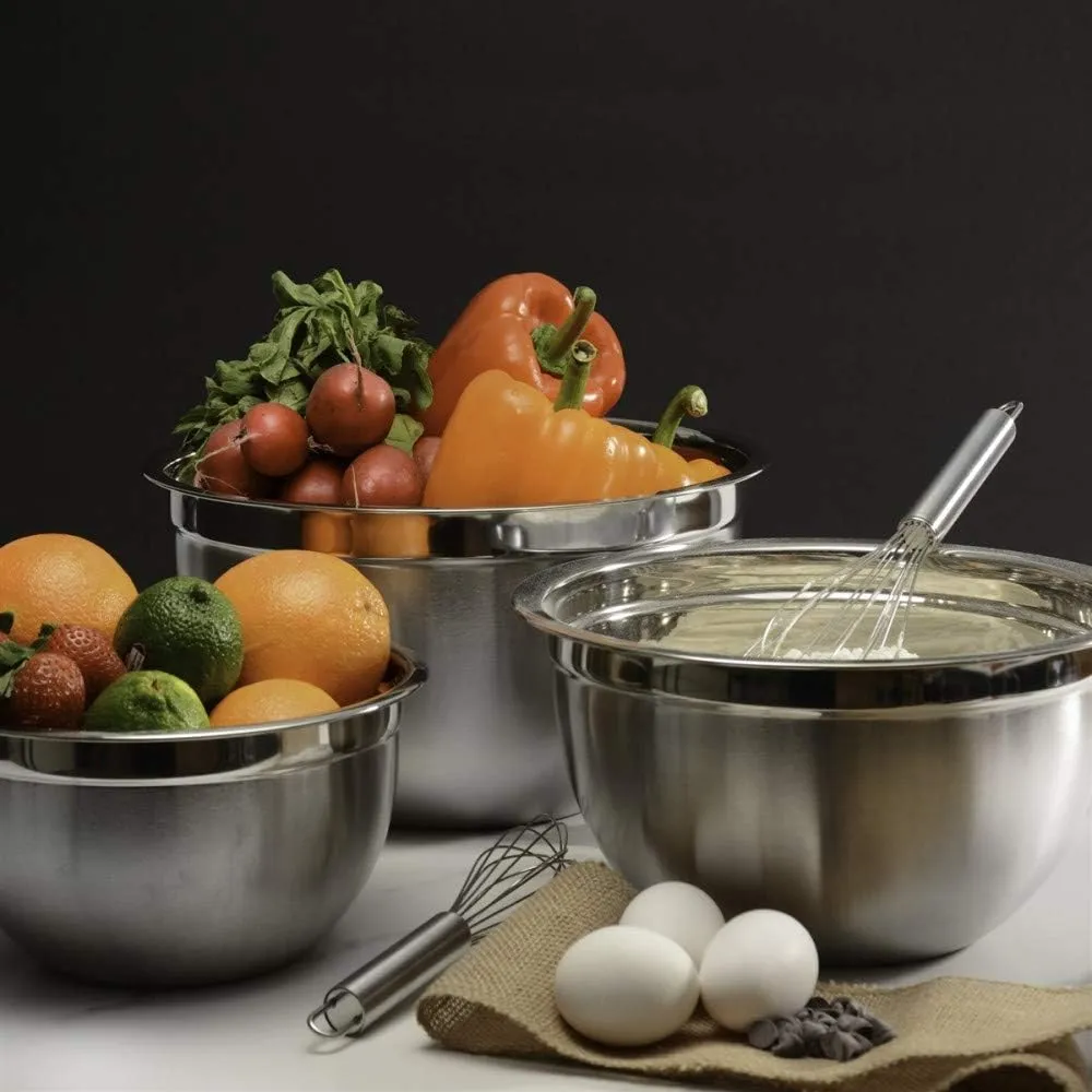 YBM Home Deep Professional Quality Stainless Steel Mixing Bowl For Serving Mixing Cooking Baking ( 5 Quart )