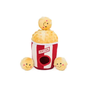 ZIPPY BURROW DOG TOY POPCORN BUCKET