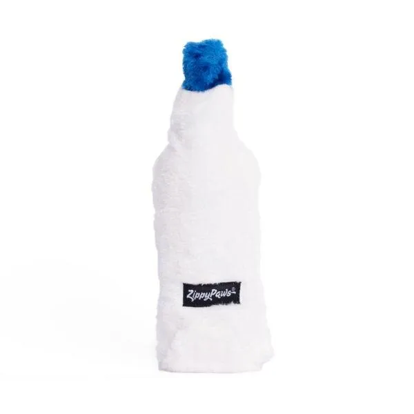 ZippyPaws Happy Hour Crusherz Vodka Plush Dog Toy (Vodka)