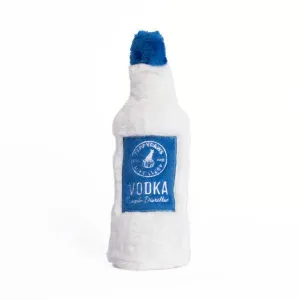 ZippyPaws Happy Hour Crusherz Vodka Plush Dog Toy (Vodka)